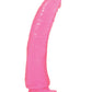 Basix Rubber Works Large Dildo | Pink Slim 7" Big Dildo | Suction Cup Dildo | Best Dildo