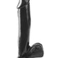 Basix Rubber Works Giant Dildo | 12" Big Black Dildo | Suction Cup Dildo