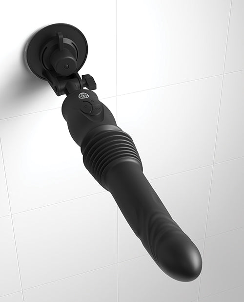 Fetish Fantasy Thrusting Vibrator | Ultimate Silicone 3x Bullet Vibrator | Black Suction Cup | Best Vibrator for Women