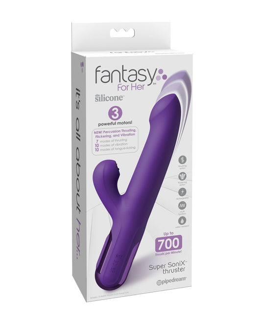 Fantasy for Her Super SoniX Thruster - Purple