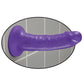 Dillio 6" Big Dildo | Slim Purple Realistic Dildo | Suction Cup Dildo | Large Dildo