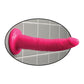 Dillio 7" Slim Slender Pink Dildo | Suction Cup Dildo | Large Dildo