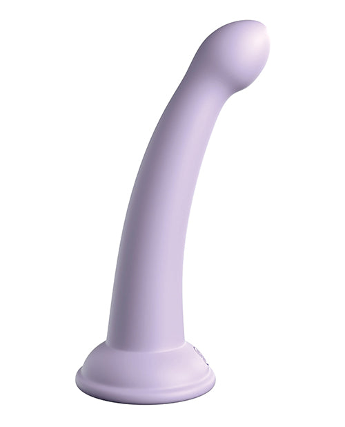 Dillio Large Dildo | Platinum 6" Big Dildo | Secret Explorer Silicone Dildo | Purple Suction Cup Dildo