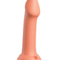 Dillio Large Dildo | Platinum 6" Big Dildo | Hero Silicone Dildo | Peach Suction Cup Dildo