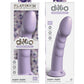 Dillio Platinum Large Dildo | 8" Big Dildo | Super Silicone Dildo | Purple Suction Cup Dildo