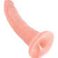 King Cock 7" Big Dildo | Flesh Suction Cup Dildo | Large Dildo | Realistic Dildo