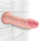 King Cock Plus Large Dildo | 3D Realistic 9" Big Dildo | Triple Density Suction Cup Dildo