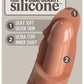 King Cock Elite Large Dildo | Silicone 6" Big Dildo | Dual Density Tan Suction Cup Dildo