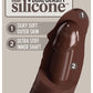 King Cock Elite Large Dildo | Silicone 8" Big Dildo | Dual Density Brown Suction Cup Dildo