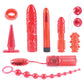 PDX Extreme Toyz Collection | Waterproof Bullet Vibrator | Small Vibrator | Butt Plug | Anal Beads | Cock Ring