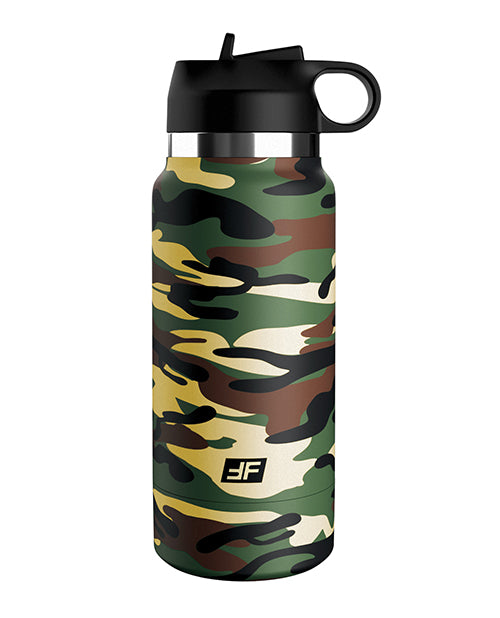 PDX Plus Fap Flask Happy Camper Stroker - Frosted/Camo