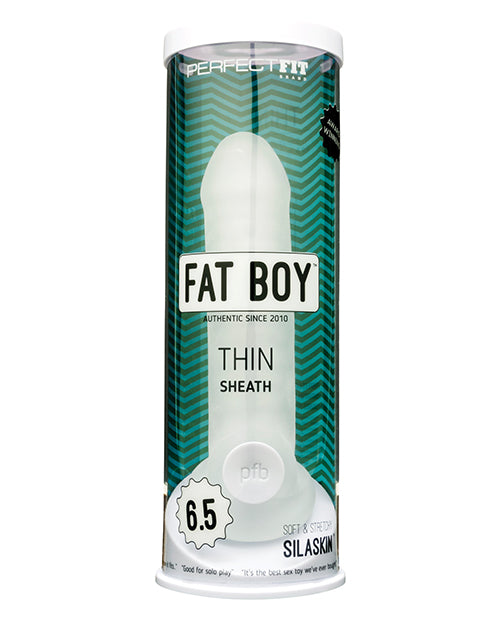 Perfect Fit Fat Boy Thin 6.5" - Clear