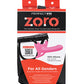 Perfect Fit Zoro 6.5" Strap On w/Case - Pink