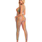 Pink Lipstick Roy G. Biv 2 pc Bodystocking Rainbow O/S