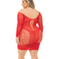 Pink Lipstick Animal Inside Chemise Red QN