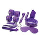 Plesur Everything Bondage 12 Piece Kit - Purple