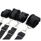 Plesur Fuzzy Bedroom Bondage Kit - Black