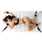 Plesur Fuzzy Bedroom Bondage Kit - Black