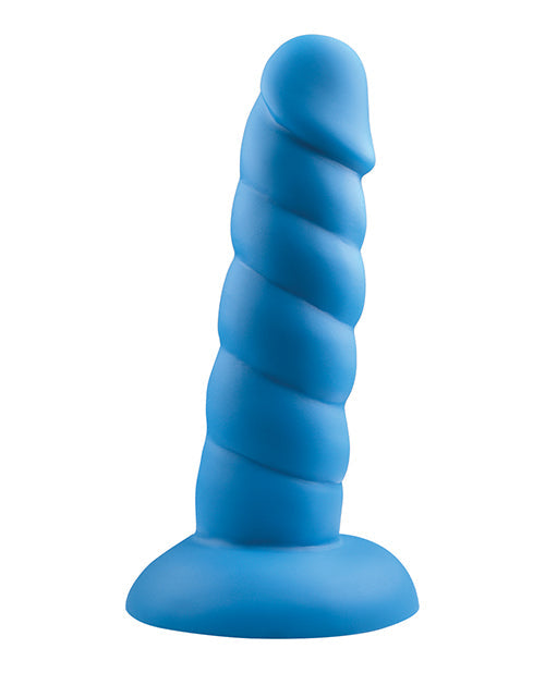 Rock Candy Realistic Dildo | Suga Daddy 5.5" Big Dildo | Silicone Blue Suction Cup Dildo