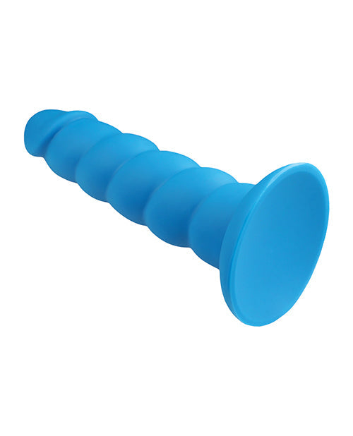 Rock Candy Realistic Dildo | Suga Daddy 7" Big Dildo | Silicone Dildo | Blue Suction Cup Dildo