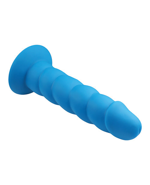 Rock Candy Realistic Dildo | Suga Daddy 7" Big Dildo | Silicone Dildo | Blue Suction Cup Dildo