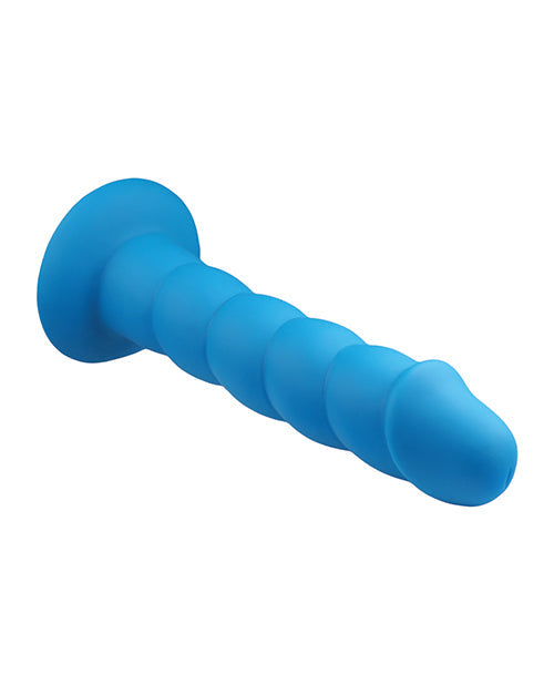 Rock Candy Realistic Dildo | Suga Daddy 9.5" Big Dildo | Silicone Dildo | Blue Suction Cup Dildo