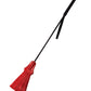 Rouge Tasseled Riding Crop - Red