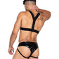 Voyeur Harness Black LG