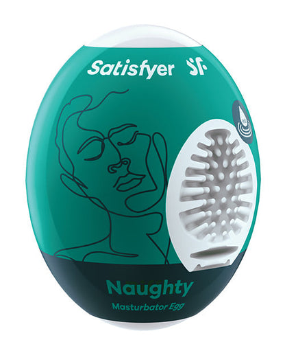 Satisfyer Masturbator Egg Naughty - Dark Green