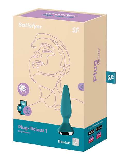 Satisfyer Plug-ilicious 1 - Petrol