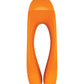 Satisfyer Candy Cane Finger Vibrator - Orange