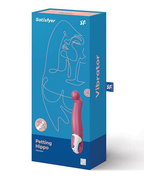 Satisfyer Vibes Petting Hippo - Fuchsia