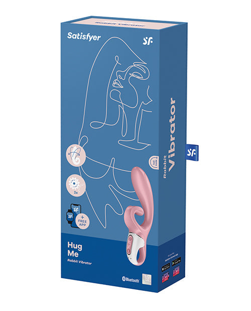 Satisfyer Rabbit Vibrator | Hug Me Waterproof G Spot Vibrator | Pink App Controlled Vibrator | Best Vibrator for Women