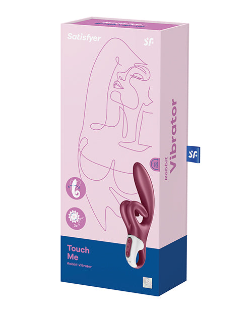 Satisfyer Rabbit Vibrator | Touch Me G Spot Vibrator | Waterproof Red Clit Vibrator | Best Vibrator for Women