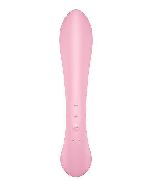 Satisfyer Rabbit Vibrator | Triple Oh G Spot Vibrator | Pink Waterproof Clit Vibrator | Best Vibrator for Women