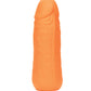 Silicone Studs Mini Vibrating Studs - Orange