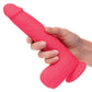 Silicone Studs Rechargeable Rumbling & Thrusting Vibrator