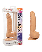 Silicone Studs 6" Big Dildo | Suction Cup Dildo | Ivory Realistic Dildo | Large Dildo