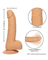 Silicone Studs 6" Big Dildo | Suction Cup Dildo | Ivory Realistic Dildo | Large Dildo