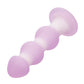 Lavender Haze Beaded Anal Probe - Lavender/White