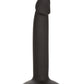 Silicone Slim Anal Stud - Black