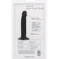 Silicone Slim Anal Stud - Black