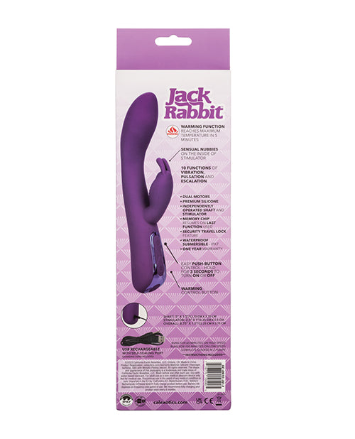 Jack Rabbit Vibrator | Elite Warming G Spot Vibrator | Purple Clit Vibrator | Best Vibrator for Women