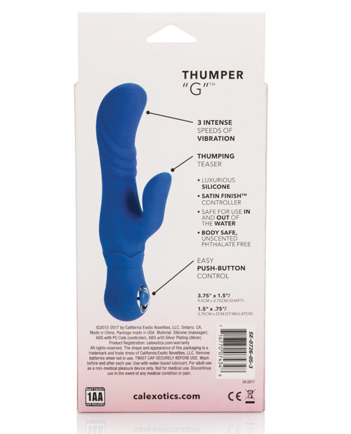 Posh Silicone Thumper G - Blue