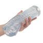 Cyclone Dual Ribbed Stroker XL - Clear