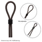 Silicone Stud Lasso - Black