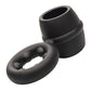 Alpha Liquid Silicone Dual Magnum Ring - Black