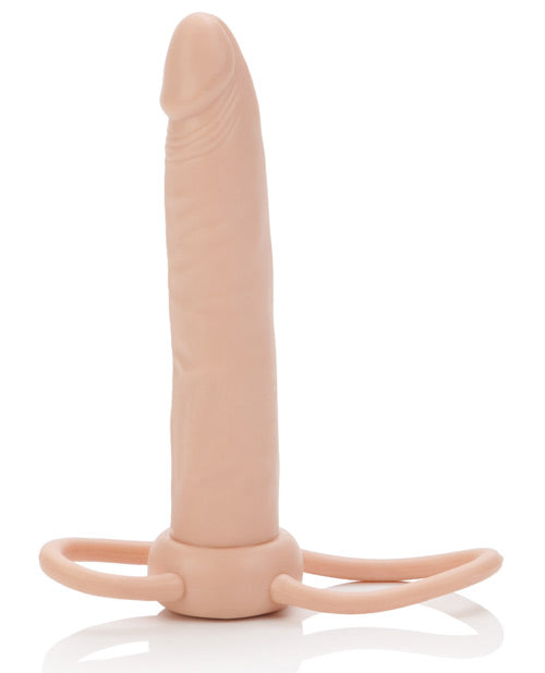 Accommodator Anal Dildo | Dual Penetrator Realistic Dildo | Ivory 5-Inch Dildo