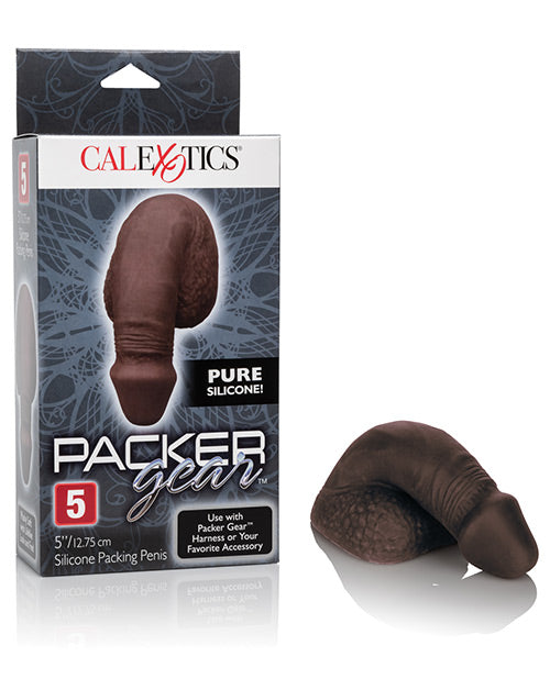 Packer Gear 5" Silicone Packing Penis - Black