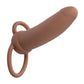 Performance Maxx Rechargeable Thick Dual Penetrator - Brown